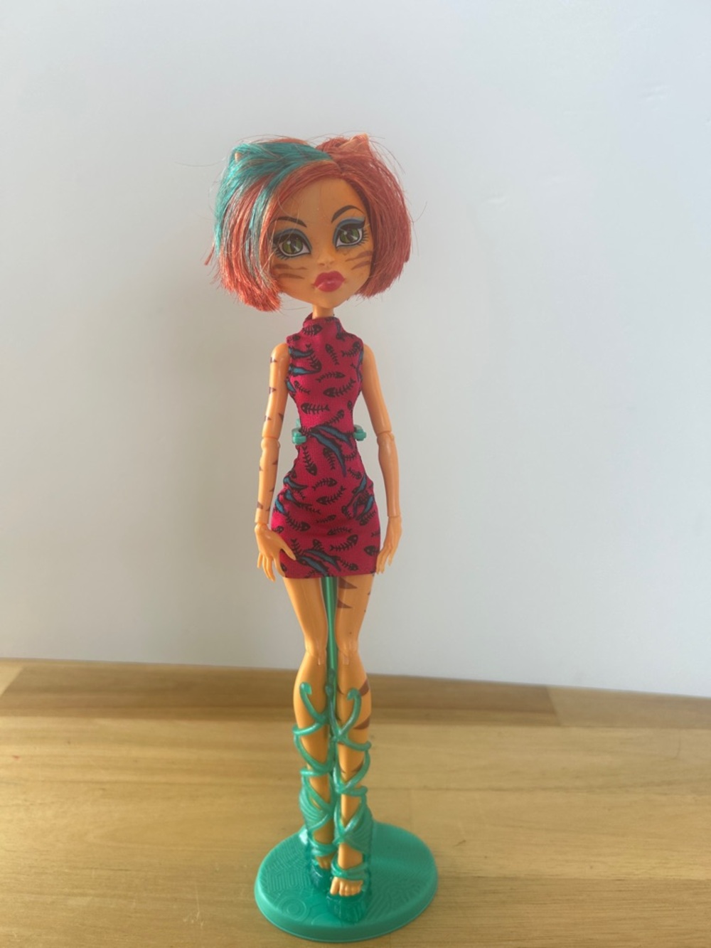 Monster High Freaky Field Trip Toralei Stripe Fashion Doll 2014 Mattel